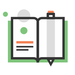 book and pencil icon
